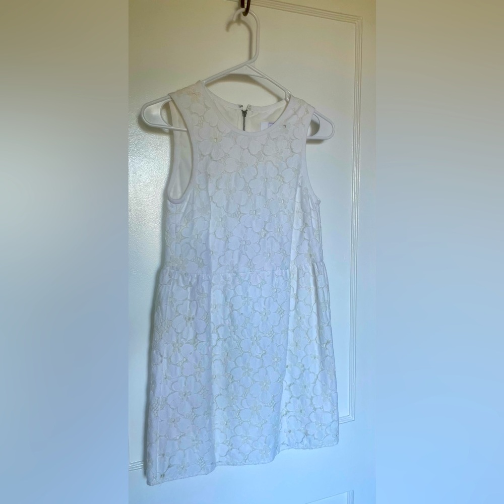 Dolce Vita white mini lace dress